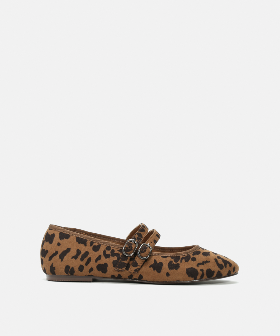 Bailarinas print leopardo image number null